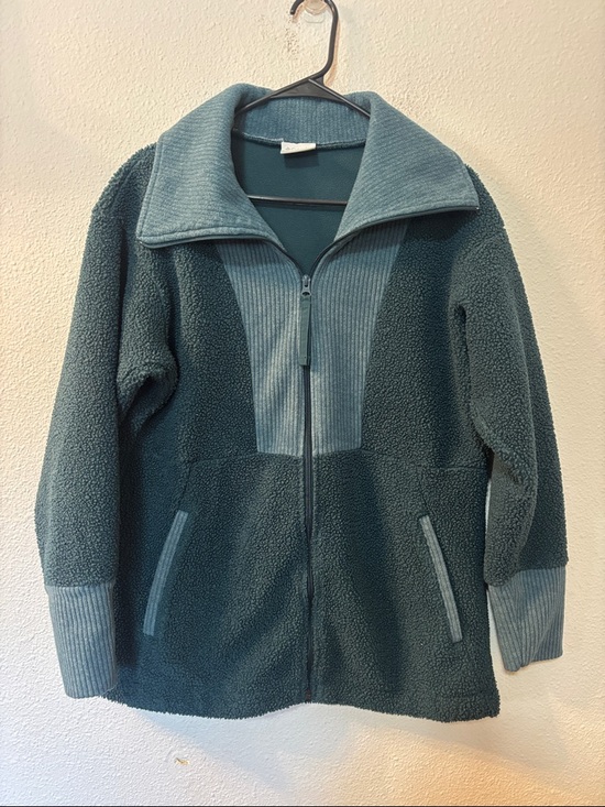 Columbia Jackets & Blazers - Columbia Blue Teal Fleece Zip Up